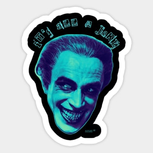 It's ALL a Joke horror Sticker